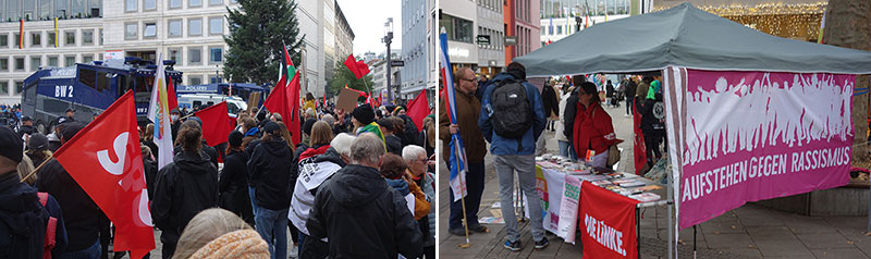Palästina-Solidaritätsdemonstration in Brüssel